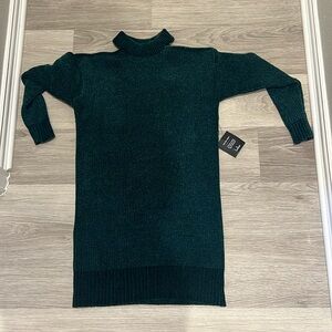 Lulus NWT Cold shoulder Sweater Dress size XS